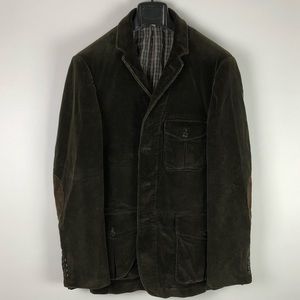 J. Crew, Brown Corduroy Blazer Elbow Patches, Men's Large